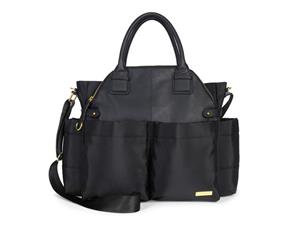 Skip hop Chelsea downtown chic diaper satchel black laatste stuk